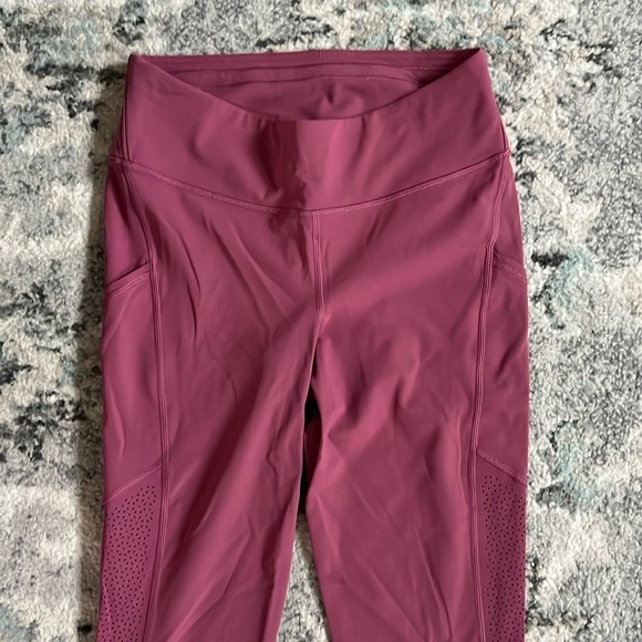 Lululemon Ready To Race Crop *21" in Moss Rose - Picture 3 of 11